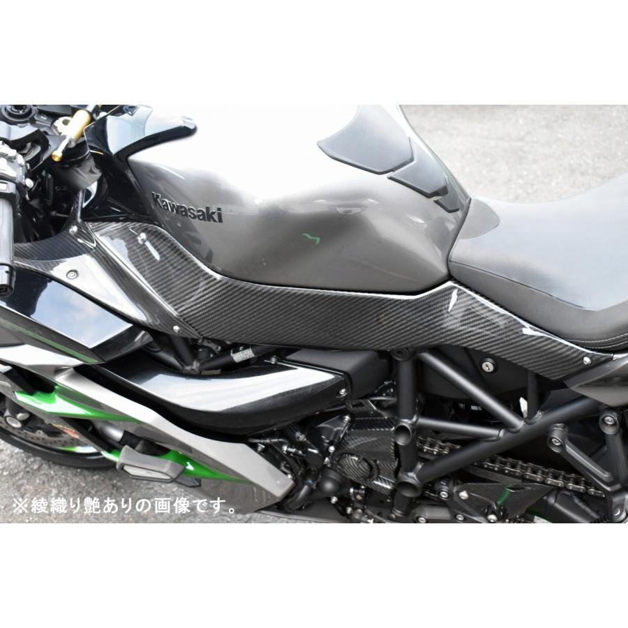 KAWASAKI Ninja H2 SX/Ninja SX SE タンクサイドカバー 左右セット