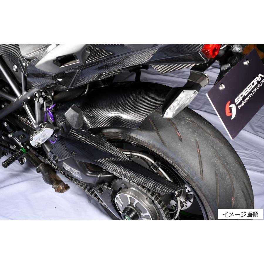 KAWASAKI NINJA H2SX/SE リアフェンダー ロングタイプ ドライカーボン