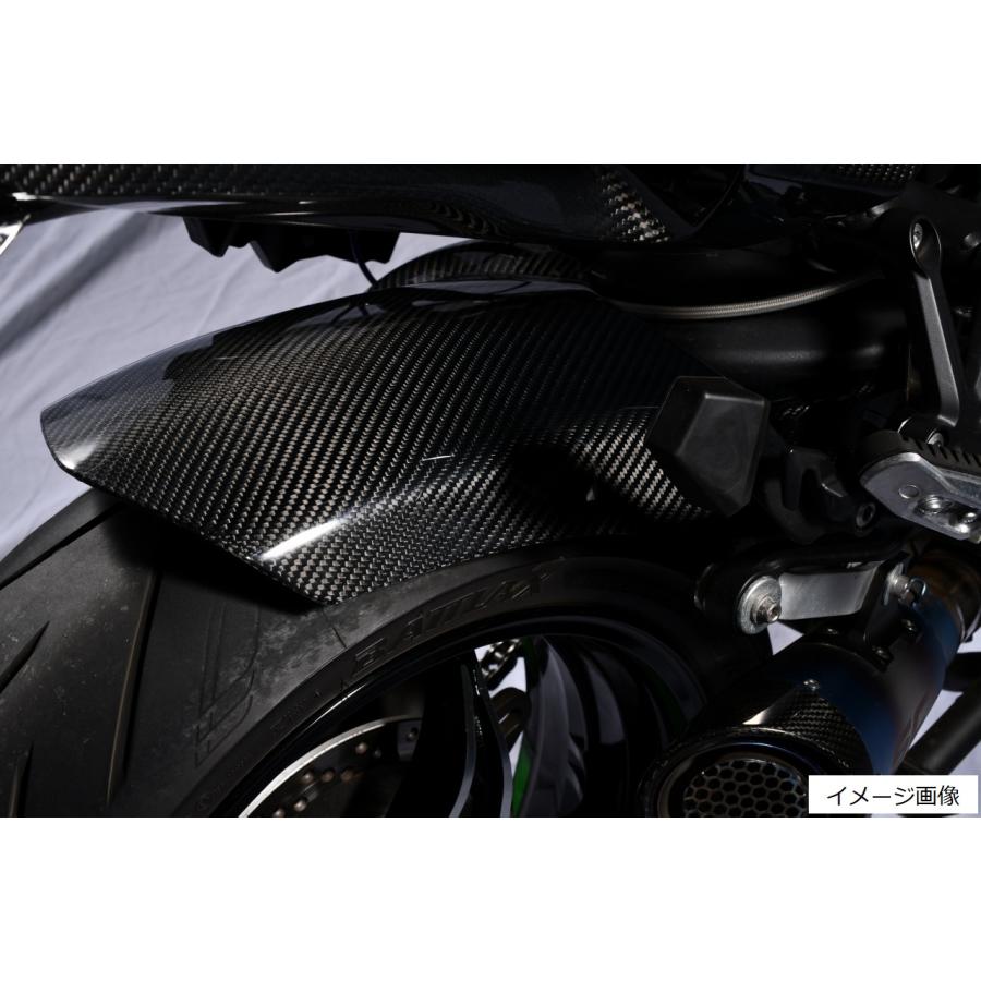 KAWASAKI NINJA H2SX/SE リアフェンダー ロングタイプ ドライカーボン