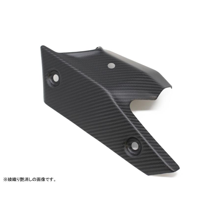 KAWASAKI ZX-6R 2013-2020 マフラーカバー ドライカーボン SPEEDRA