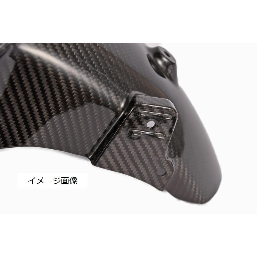 YAMAHA MT-09/SP 2021- フロントフェンダー ドライカーボン (仕様:平織り艶消し)  SPEEDRA スピードラ  CYA1101PMの画像