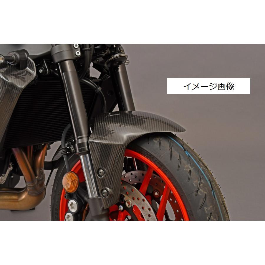 YAMAHA MT-09/SP 2021- フロントフェンダー ドライカーボン (仕様:平織り艶消し)  SPEEDRA スピードラ  CYA1101PMの画像