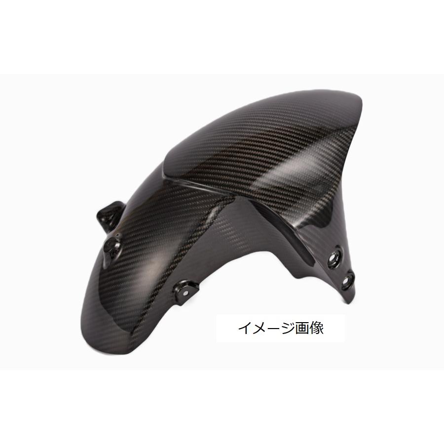 YAMAHA MT-09/SP 2021- フロントフェンダー ドライカーボン (仕様:綾織り艶消し)  SPEEDRA スピードラ  CYA1101TMの画像