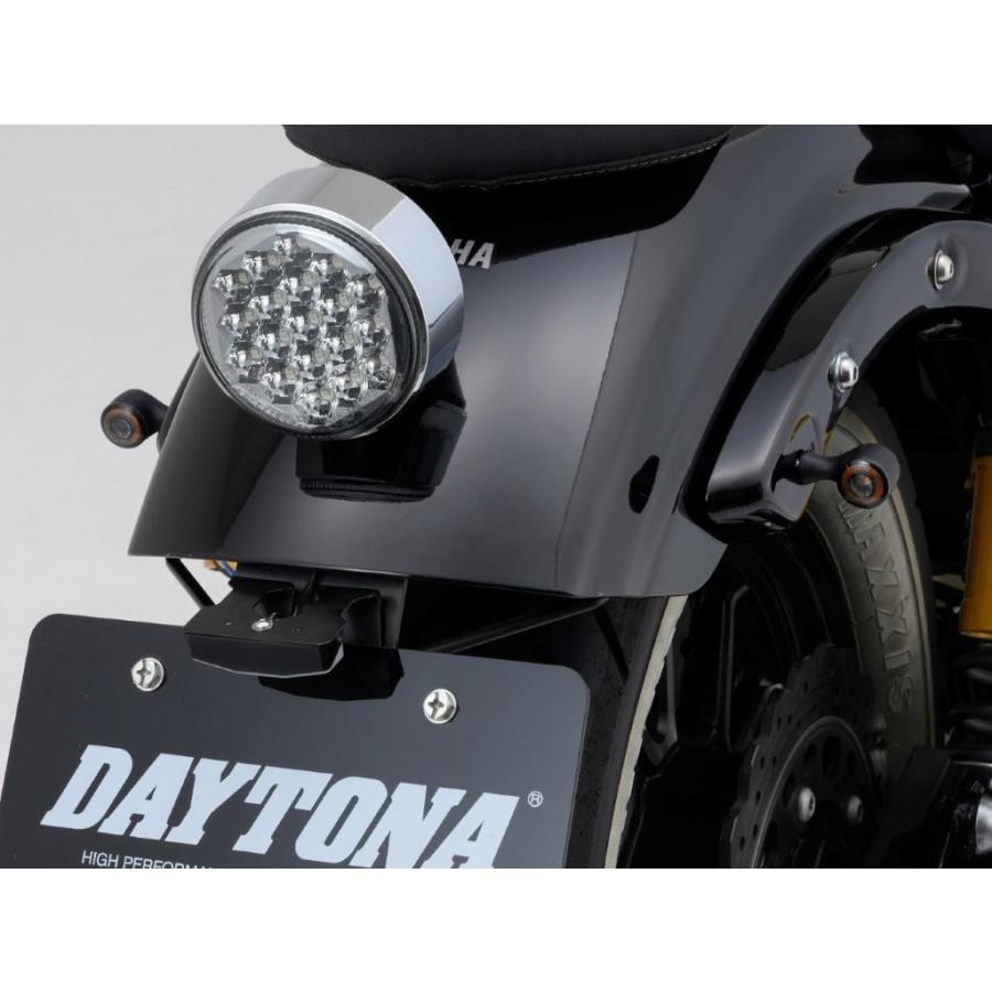 在庫有り DAYTONA デイトナ HIGHSIDER アポロ・クラシック ウインカー マットブラック 15282の画像