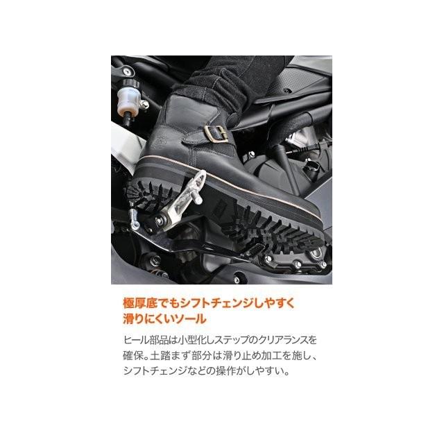 DAYTONA（デイトナ） 在庫有り メンズ 厚底 本革 牛革 シフトパッド