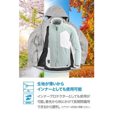 　厚手ウィンドブレーカー　Lサイズ　未使用に近い DAYTONA（デイトナ） 在庫有り ジャケット メッシュ インナー CE規格