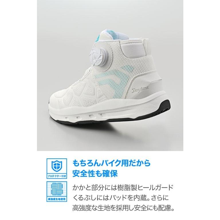 DAYTONA（デイトナ） 在庫有り バイク シューズ 靴 夏 軽量 メッシュ