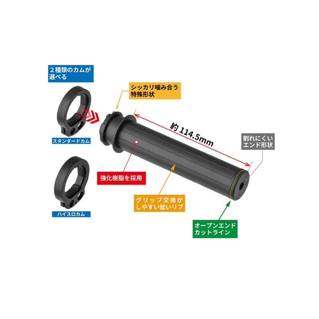 ZETA 在庫有り ジータ スロットルチューブ PRO CLOSED END KLX230/S