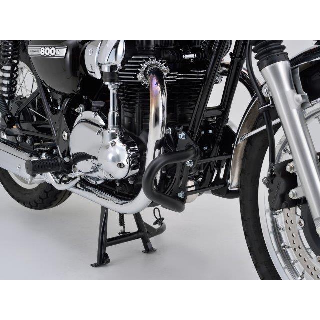 在庫有り DAYTONA デイトナ パイプエンジンガード グロスブラック W800/STREET/CAFE、W60 92380