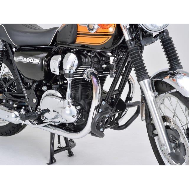 在庫有り DAYTONA デイトナ パイプエンジンガード グロスブラック W800/STREET/CAFE、W60 92380