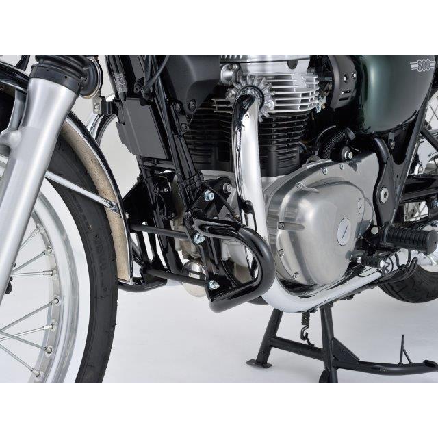 在庫有り DAYTONA デイトナ パイプエンジンガード グロスブラック W800/STREET/CAFE、W60 92380