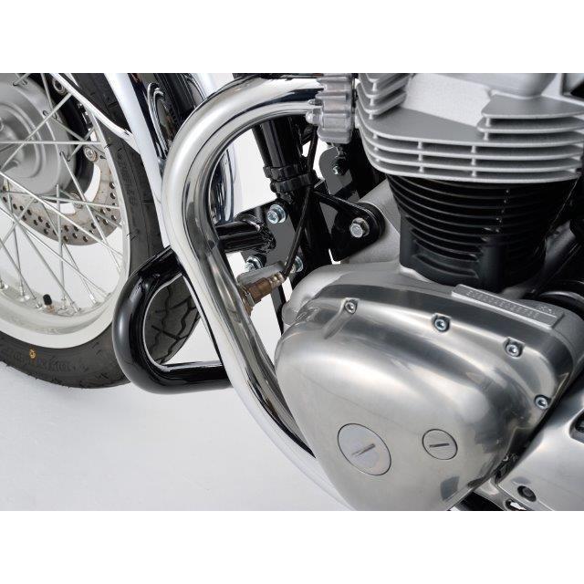 在庫有り DAYTONA デイトナ パイプエンジンガード グロスブラック W800/STREET/CAFE、W60 92380