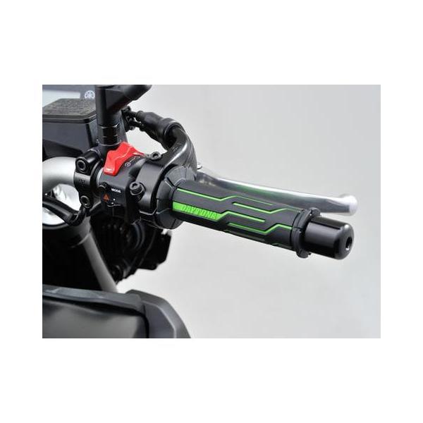 DAYTONA（デイトナ） GRIPPY GRIP GG-D-LINE グリーン グリップ