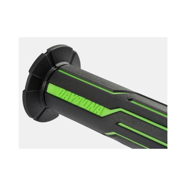 DAYTONA（デイトナ） GRIPPY GRIP GG-D-LINE グリーン グリップ