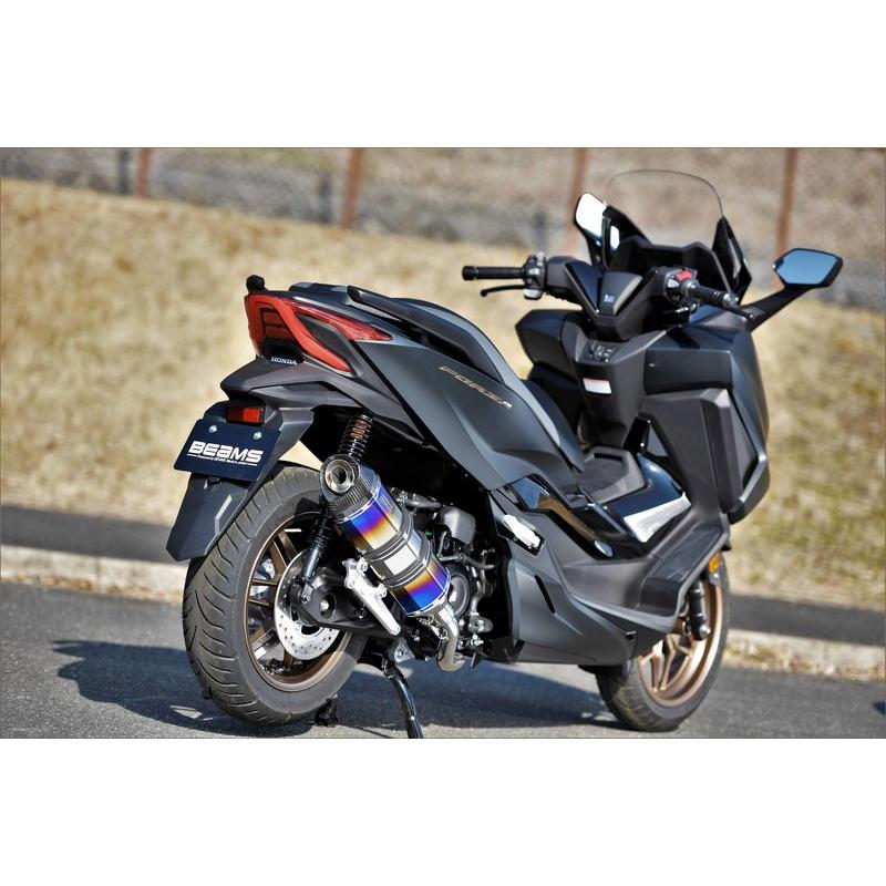 HONDA フォルツァ MF17 GT-CORSA ヒートチタンサイレンサー 政府 HONDA フォルツァ MF17 GT-CORSA ヒートチタンサイレンサー 政府