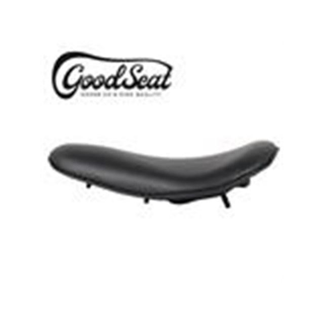 在庫有り GOODS グッズ GOODSEAT \"SADDLE\" スムース (BLACK) グラストラッカー(-07年)用キット G3-00178の画像