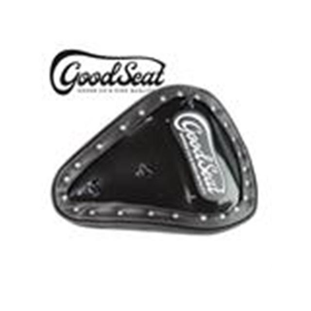 在庫有り GOODS グッズ GOODSEAT \"SADDLE\" スムース (BLACK) グラストラッカー(-07年)用キット G3-00178の画像