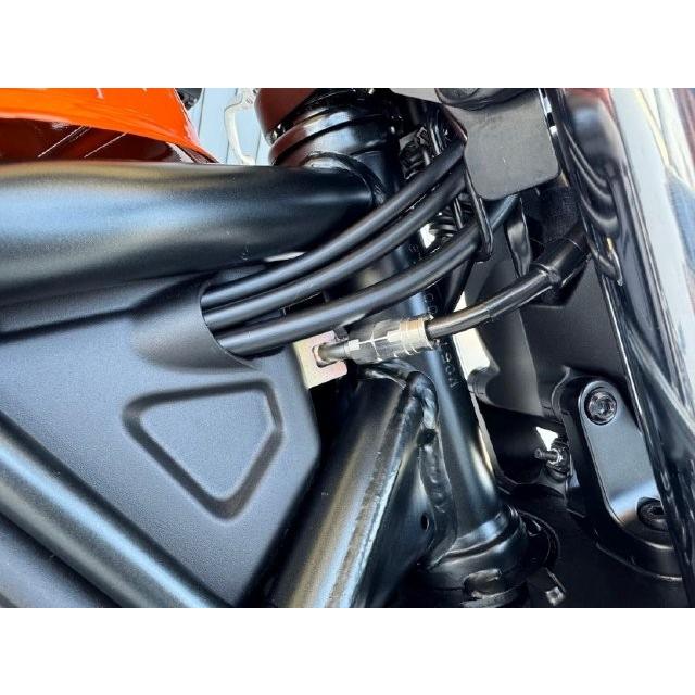 在庫有り Gクラフト フロントブレーキホースキット ブレンボ4P用 CL250 35066_1