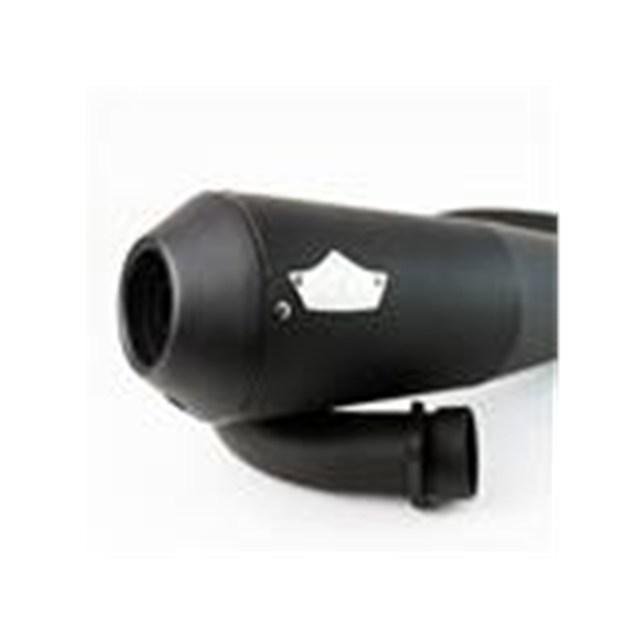 GOODS（グッズ） 欠品中 FTダウンマフラー ブラック TW200/225 G4