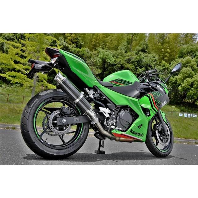 BEAMS - Ninja250：2022〜(8BK-EX250Y(2BK-EX250P) えり巻き ビームス R-EVO2 炭素 スリップオン G433-54-P2J