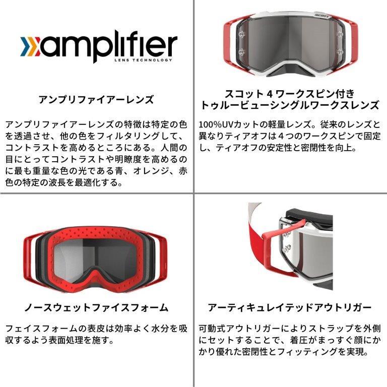 SCOTT PROSPECT2.0&ワークスティアオフ オフ車 ゴーグル SCOTT