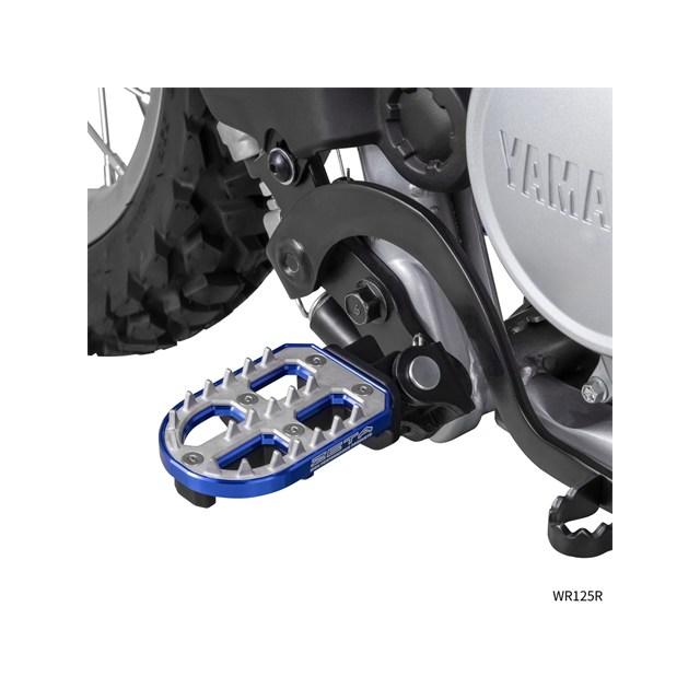 在庫有り ZETA ジータ Advフットペグ BLUE WR125R ZE93-0206【公式通販】