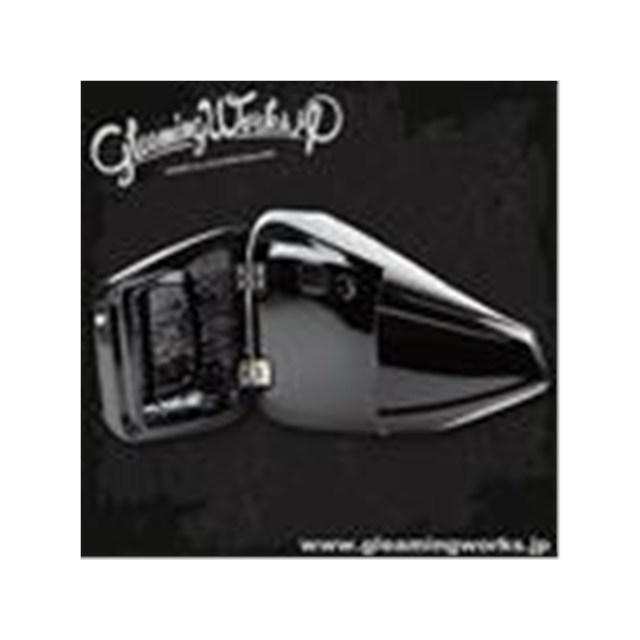 在庫有り GOODS グッズ ETCビルトイン・サイドカバー XL（18年以降） 黒塗装仕上げ- GLEAMING WORKS GW-6044-BK