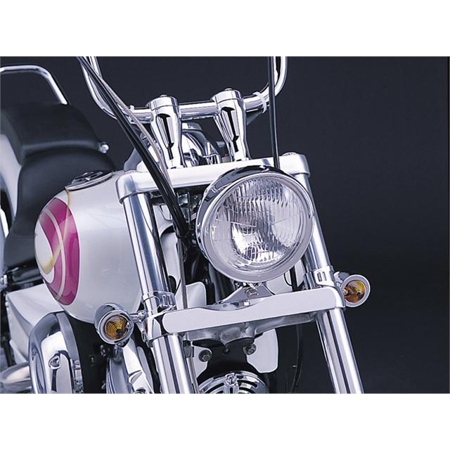 在庫有り HURRICANE ハリケーン ブレットウインカーkit フォークマウント ドラッグスター400 オレンジレンズ HA5520-01の画像