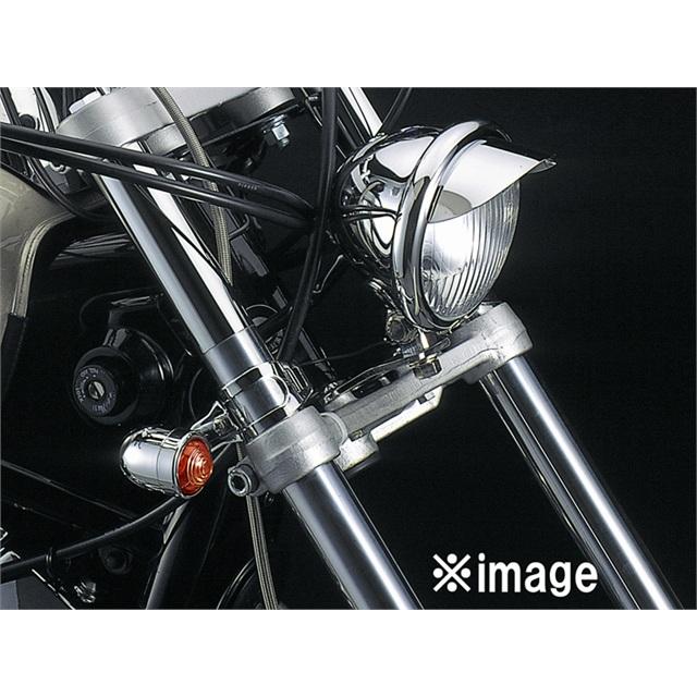 在庫有り HURRICANE ハリケーン ブレットウインカーkit フォークマウント ドラッグスター250 オレンジレンズ HA5533-01の画像