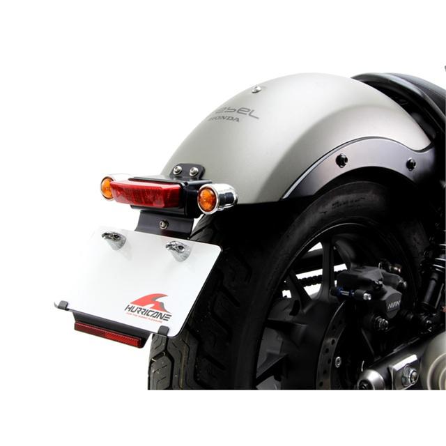 在庫有り HURRICANE ハリケーン テールランプkit LEDレクタングル レブル250(MC49)/500(PC60) レッドレンズ HA5819Rの画像