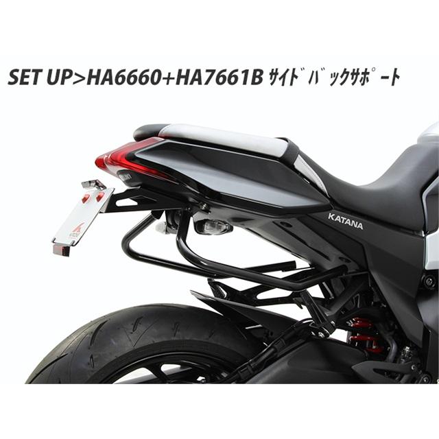 在庫有り HURRICANE ハリケーン フェンダーレスkit KATANA(GT79B) ブラック HA6660の画像