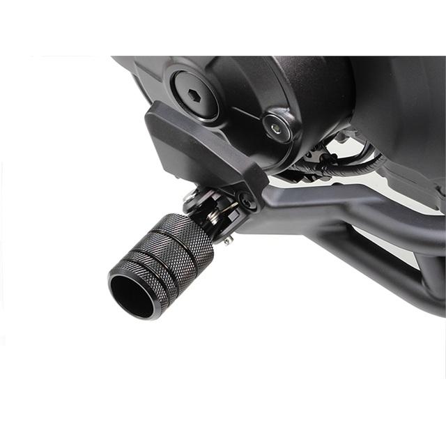 在庫有り HURRICANE ハリケーン フットペグ ローレット フロント REBEL1100/DCT ブラックアルマイト HF5115Bの画像