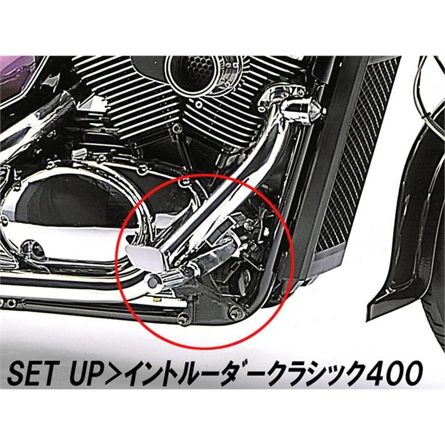 在庫有り HURRICANE ハリケーン フットペグ ビレット フロント イントルーダークラシック400/800 ポリッシュアルマイト HF5123A_1