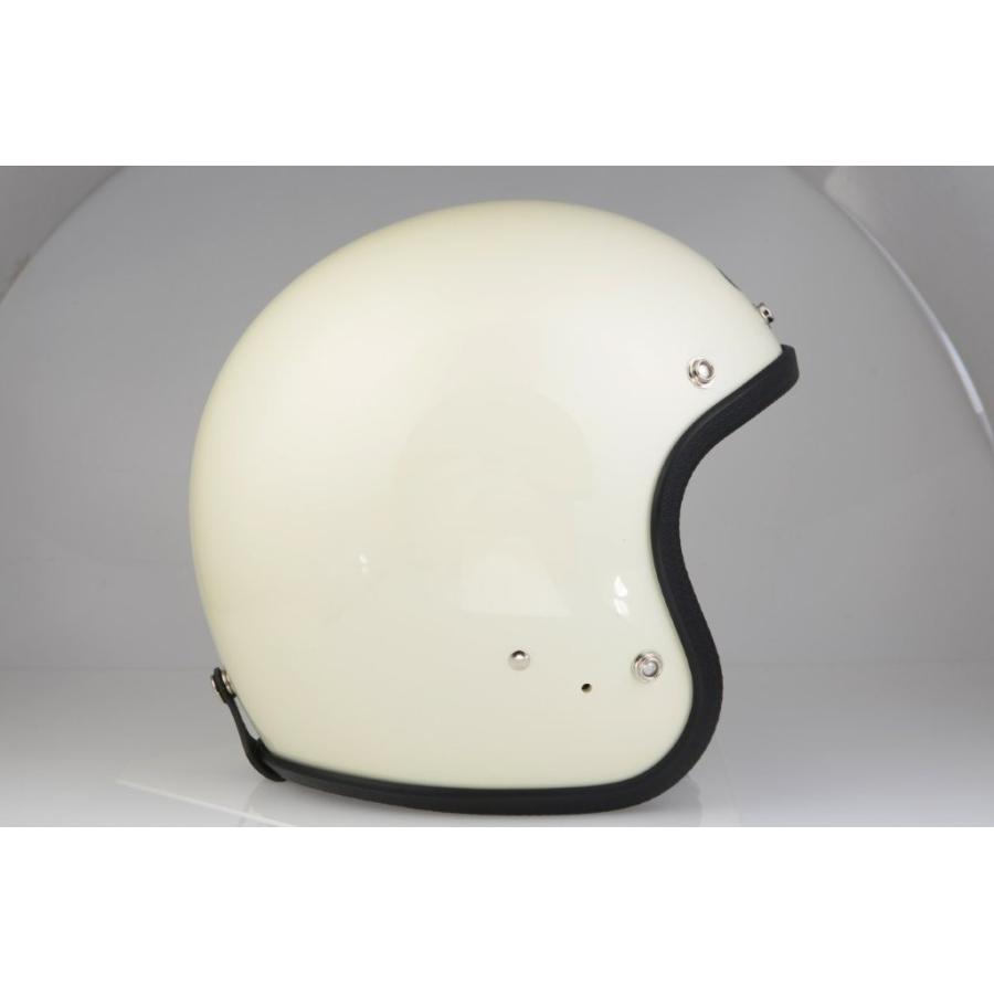 SHM ヘルメット ホワイト LOT500 Lサイズ DIN MARKET（ディンマーケット） SHM Lot-500 ジェットヘルメット
