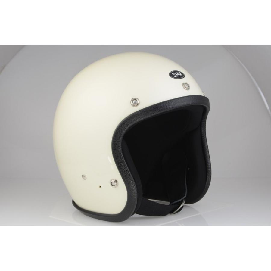 SHM Lot-500 ジェットヘルメット アイボリー DIN MARKET（ディンマーケット） SHM Lot-500 ジェットヘルメット
