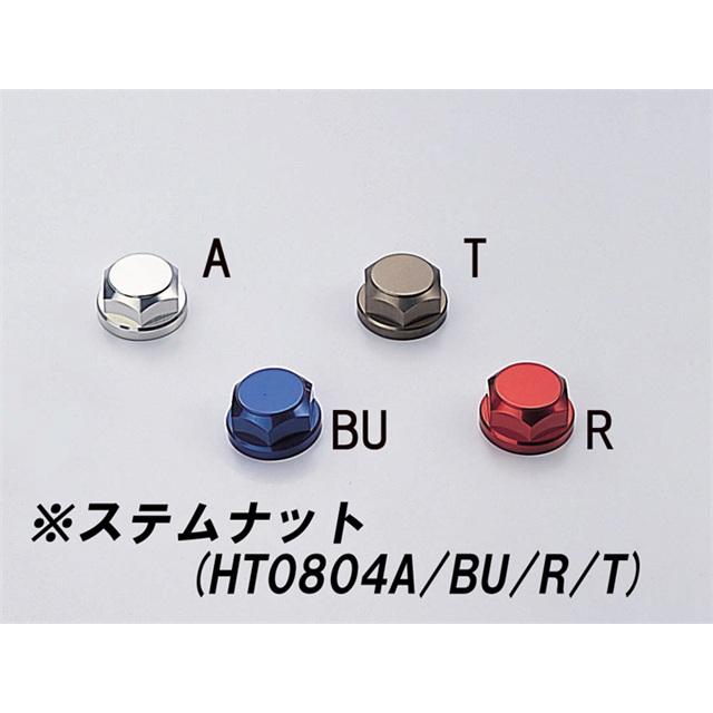 在庫有り HURRICANE ハリケーン ジュラルミン トップブリッジ ZX-12R(-01) ポリッシュアルマイト HT0632-10の画像