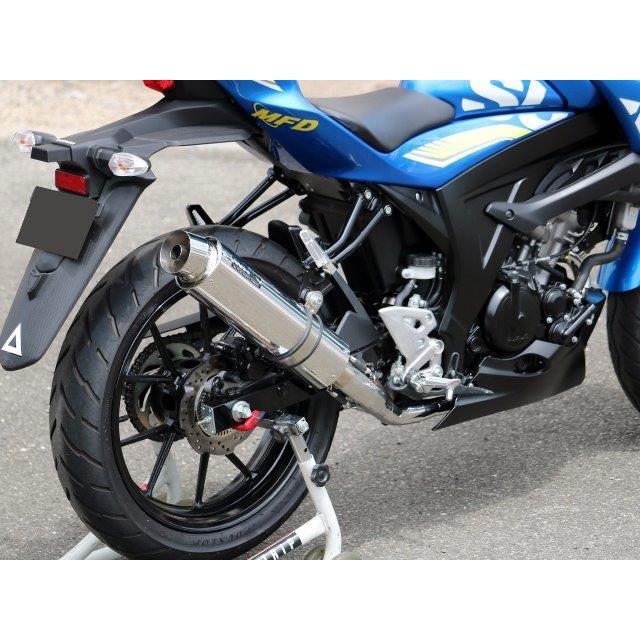 WR'S（ダブルアールズ） GSX-S125/GSX-S150 ラウンド/ステンレス