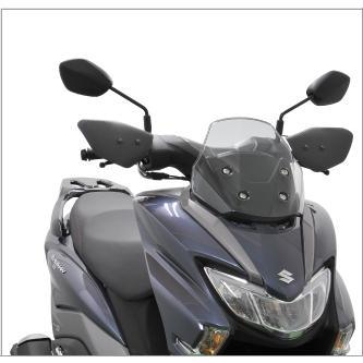 旭風防 af ナックルバイザー ブラック SUZUKI スズキ バーグマン 旭風防 af ナックルバイザー ブラック SUZUKI スズキ バーグマン
