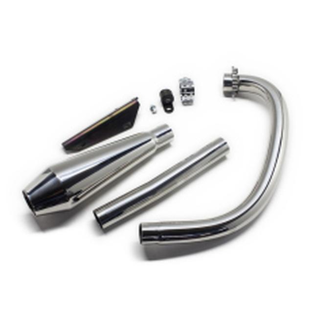 グッズきる Motor Rock モーターロック SR400/500用 STDメガホン ショート 新型
