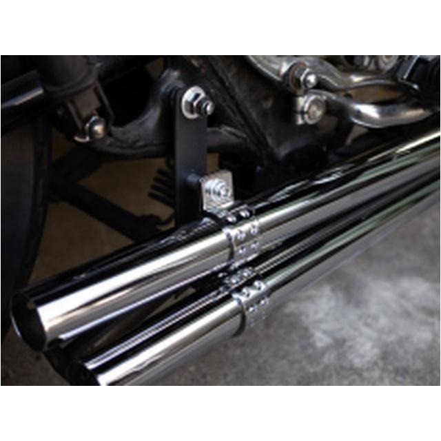 Motor Rock モーターロック XS650用 オールドスタイル手曲げマフラー