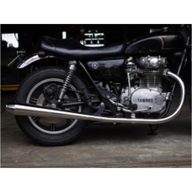 Motor Rock モーターロック XS650用 STDメガホン ロング フルエキゾースト MR-EX219_1
