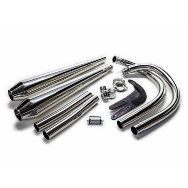 Motor Rock モーターロック XS650用 STDメガホン ロング フルエキゾースト MR-EX219_7