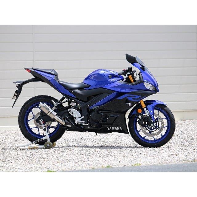 YZF-R25 WR'S 異型 チタン オーバル スリップオン マフラー R3 Amazon | WR`S S/O ラウンド焼き色チタンサイレンサー YZF-R25