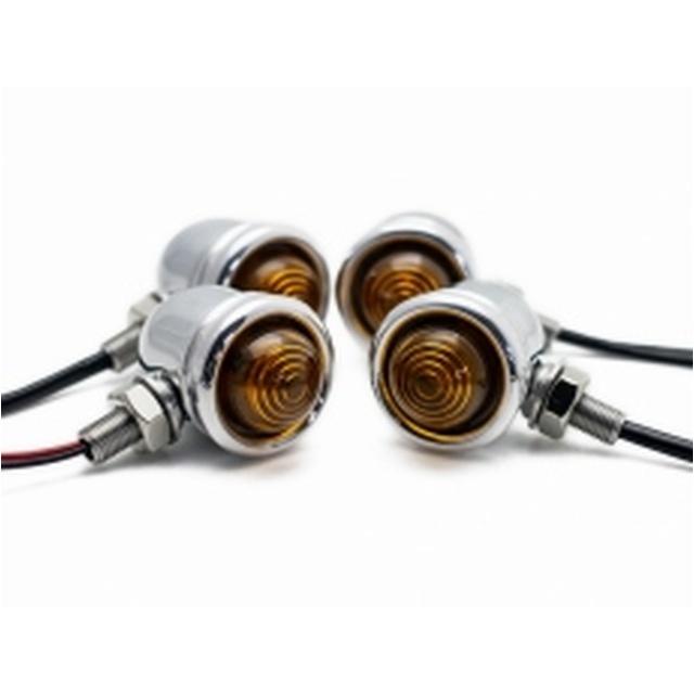 Motor Rock モーターロック Psyclone アルミバレットウインカー 4個