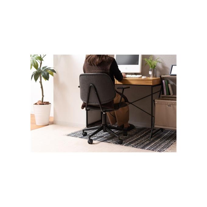 【メーカー直送】東谷 PC-80BK デスクチェア（ブラック） Azumaya デスクチェア カラー : ブラック 東谷 AZUMAYA PC-80BK : OCCroom's