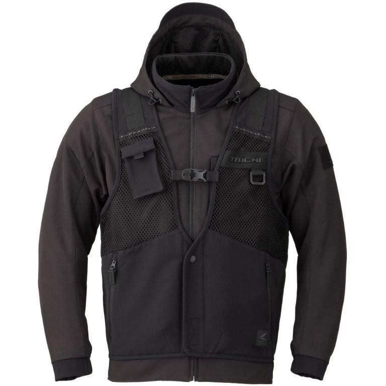 TAICHI RS TAICHI RSタイチ RSJ347 オーバーラップ メッシュパーカー