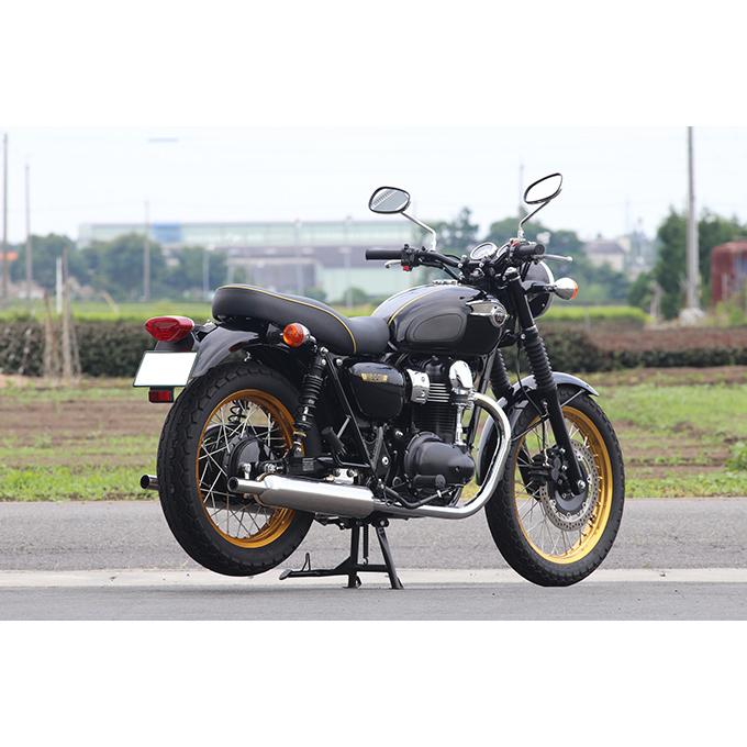 ウェブストア Kawasaki W800 (11-16) フルエキゾーストマフラー ワイバンクラシック クラシカルタイプ r’s gear:アールズギア WK20-02CT