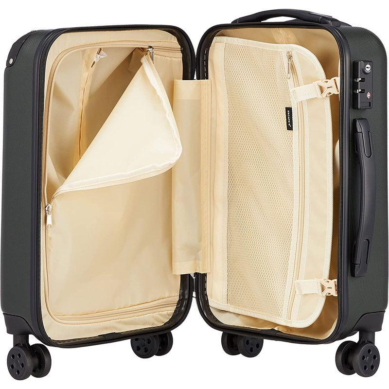 期間セール ！ シフレ スーツケース ハードジッパー エスケープ 軽量ファスナータイプ 30L 54 cm 3kg Sサイズ：マットカーキ 【Y1678298985】(9545円)