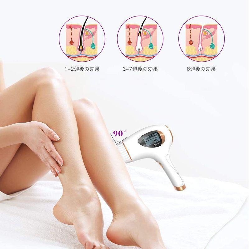 Hibeauty 脱毛器 光美容器 レーザー光脱毛器 IPL技術 自宅 家庭用脱毛器 だつもうき メンズ レディース フラッシュ式 50万発 IPL技術 脱毛器 光美容器 レーザー光脱毛器 自宅 家庭用脱毛器 だつもうき メンズ レディース フラッシュ式 50万発