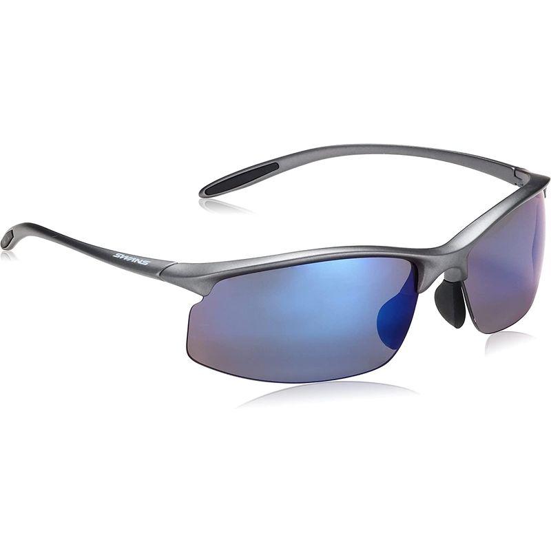 SWANS(スワンズ) スポーツ サングラス ライオンシン AMZ-LI SIN-0001 BK ブラック×ブラック×ブラック ブラック×ブラック×ブラック スワンズ スポーツ サングラス ライオンシン AMZ LI SIN BK サイズ